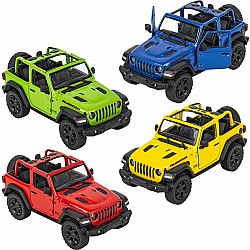 5" Die-cast 2018 Jeep Wrangler Open Top