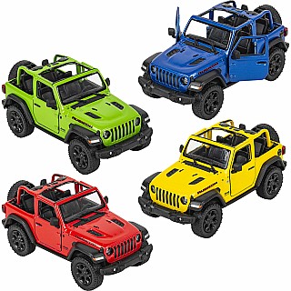 5" Die-cast 2018 Jeep Wrangler Open Top