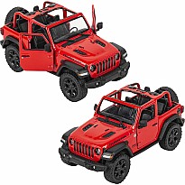 5" Die-cast 2018 Jeep Wrangler Open Top