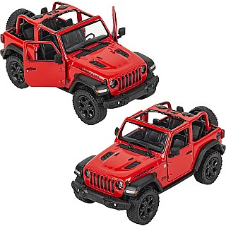 5" Die-cast 2018 Jeep Wrangler Open Top