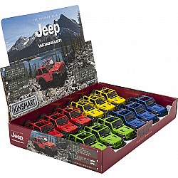 5" Die-cast 2018 Jeep Wrangler Open Top