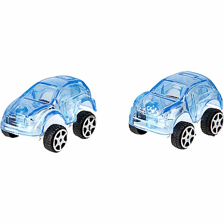 Mini Transparent Action Cars 8 Pack