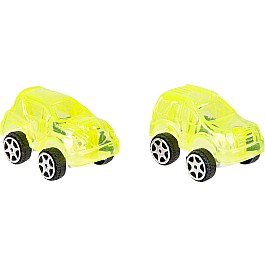 Mini Transparent Action Cars 8 Pack