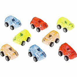 Mini Transparent Action Cars 8 Pack