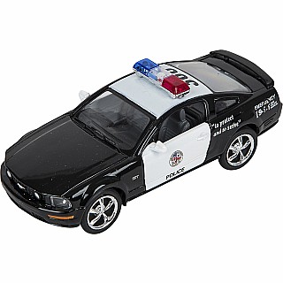 5" Die-cast 2006 Ford Mustang Gt Police Car