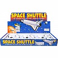 5" Die Cast Pull Back Space Shuttle