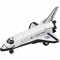 5" Die-cast Pull Back Space Shuttle