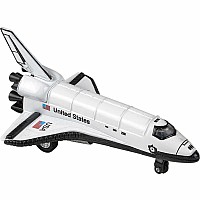 Die Cast Pull Back Space Shuttle