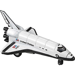 5" Die Cast Pull Back Space Shuttle