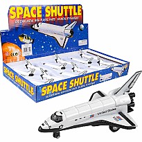 5" Die-cast Pull Back Space Shuttle