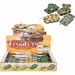 4.5" Die-cast Pull Back Tank
