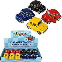 4" Diecast Pull Back 1967 VW Classic Beetle