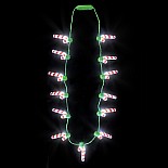 25" Light-up Candy Cane Necklace