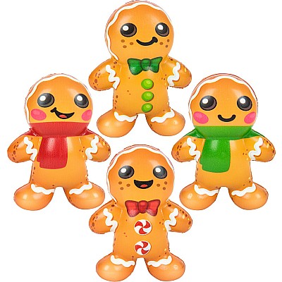 3.5" Squish Gingerbread Cookies