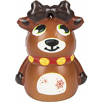 3.5" Squish Holiday Reindeer