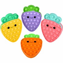 Carrot Bubble Popper 6.5" (assortment - sold individually)