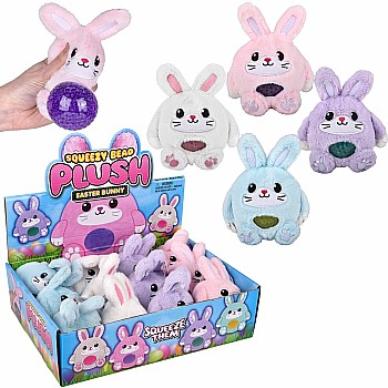 Squeezy Bead Plush Easter Bunny