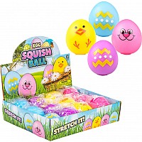 2.33" Squeeze And Stretch Gummi Easter Egg