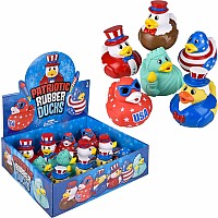3.5" Patriotic Rubber Duck 