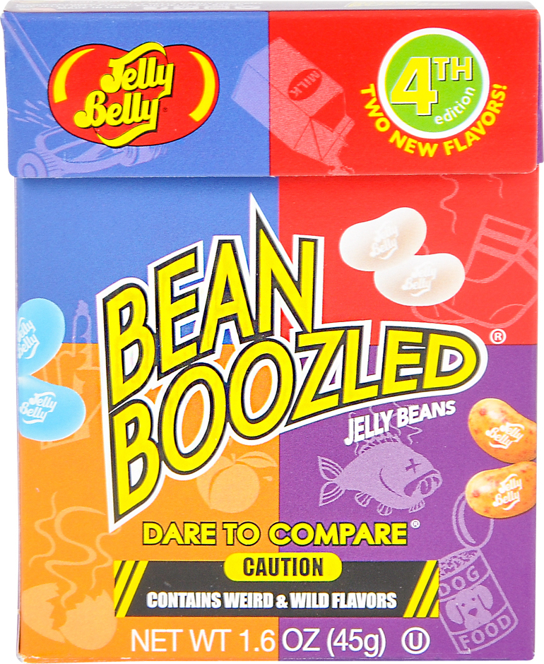 Jelly Belly, 372618 Jelly Belly, Jelly Bean Boozled Astd - Case Of 24 - 1.  6 Oz 