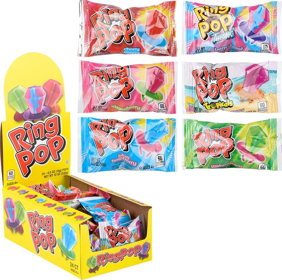 Ring Pop Lollipop - Sold Individually