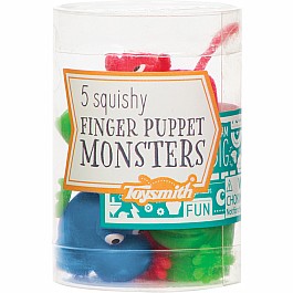 jelly monster finger puppets