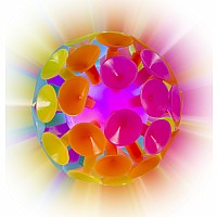 Jumbo Light-Up Suction Ball