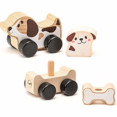 Cubika Wooden Clever Puppies Toy
