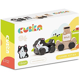 Cubika Wooden Clever Kitties Toy