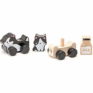 Cubika Wooden Clever Kitties Toy