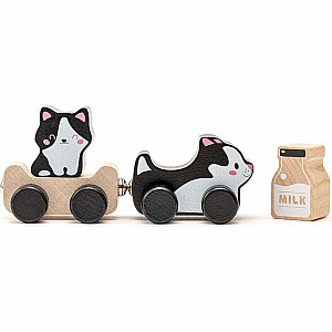 Cubika Wooden Clever Kitties Toy