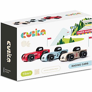 Cubika Wooden Racing Cars Set