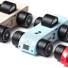 Cubika Wooden Racing Cars Set