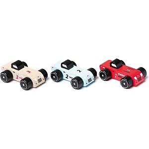 Cubika Wooden Racing Cars Set
