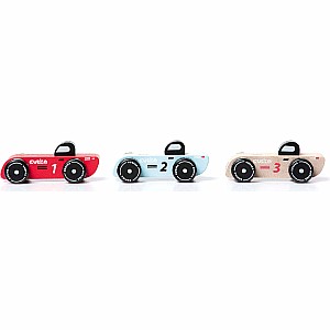 Cubika Wooden Racing Cars Set