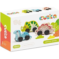Cubika Wooden Joyful Dinos Set