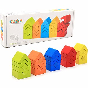 Cubika Woden Set of Towers