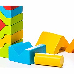 Cubika Woden Set of Towers
