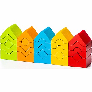 Cubika Woden Set of Towers