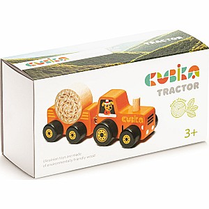 Cubika Wooden Toy Tractor