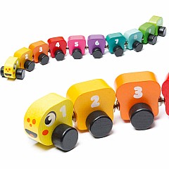Cubika Wooden Rainbow Caterpillar