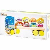 Cubika Wooden Truck & Cars