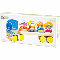 Cubika Wooden Truck & Cars