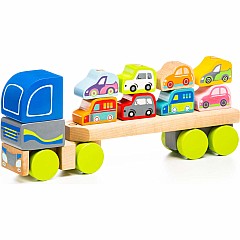 Cubika Wooden Truck & Cars