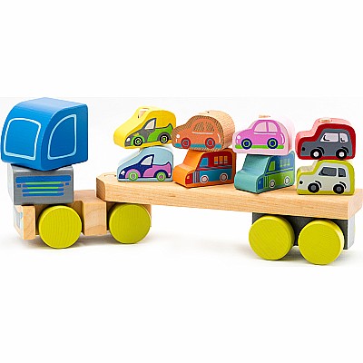 Cubika Wooden Truck & Cars