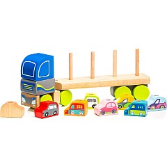 Cubika Wooden Truck & Cars