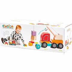 Cubika Wooden Crane Truck