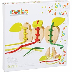 Cubika Wooden Lacing Fruit Set