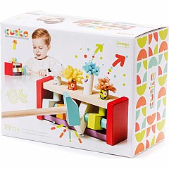 Cubika Wooden Jumping Clowns