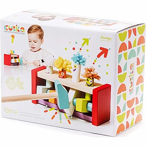 Cubika Wooden Jumping Clowns